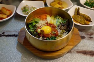 une idée de recette de bibimbap