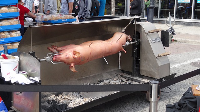 Comment réussir la cuisson de votre cochon de lait à la broche ?